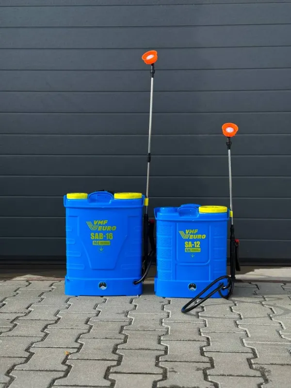 Ранцевий акумуляторний обприскувач VMF EURO SA-12 (12 літрів) 12В/8Ач (SA-12) - изображение 5
