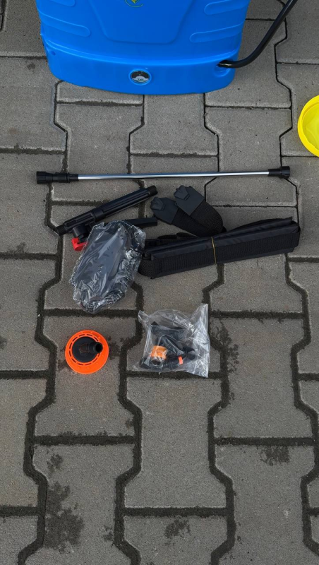 Ранцевий акумуляторний обприскувач VMF EURO SA-12 (12 літрів) 12В/8Ач (SA-12) - зображення 6