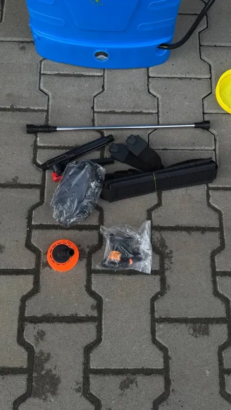 Ранцевий акумуляторний обприскувач VMF EURO SA-12 (12 літрів) 12В/8Ач (SA-12) - изображение 6