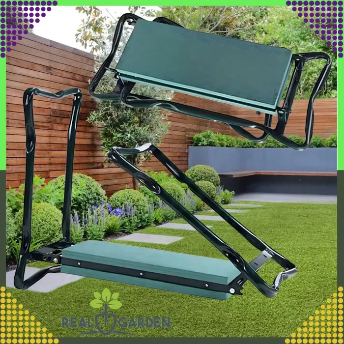 Садовий складаний стілець-колінник 3в1 + 2 органайзери (сумки для інструментів) (RC-K-975) - зображення 8