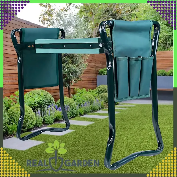 Садовий складаний стілець-колінник 3в1 + 2 органайзери (сумки для інструментів) (RC-K-975) - зображення 10