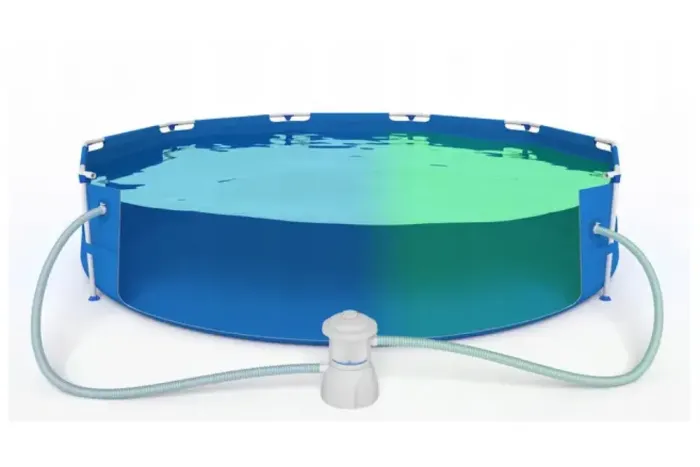 Каркасний садовий басейн Avenli (305 х 76 см) круглий, для дорослих та дітей, Синій (17798) (17798) - зображення 5