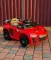 Дитячий електромобіль Cabrio 6V 5A (спойлер, пульт, LED-фари, звук, відкривні двері, педаль газу), Червоний (G538/1)