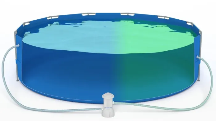 Круглий каркасний басейн Avenli (450 x 122 см) для дорослих і дітей, комплектація 18в1, Синій (В0024) - зображення 7