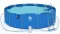 Круглий каркасний басейн Avenli (450 x 122 см) для дорослих і дітей, комплектація 18в1, Синій (В0024)