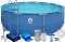 Круглий каркасний басейн Avenli (450 x 122 см) для дорослих і дітей, комплектація 18в1, Синій (В0024)