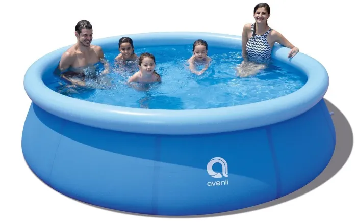 Круглий садовий надувний басейн Avenli (305 x 76 см) комплектація 14в1, Синій (684) - зображення 3