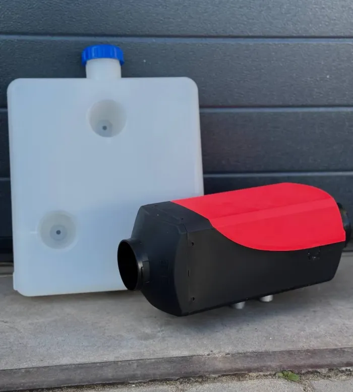 Автономний дизельний обігрівач (Webasto) Ondragon 8 кВт 12/24В, LCD-дисплей, таймер, пульт ДК (OD9145) - зображення 2