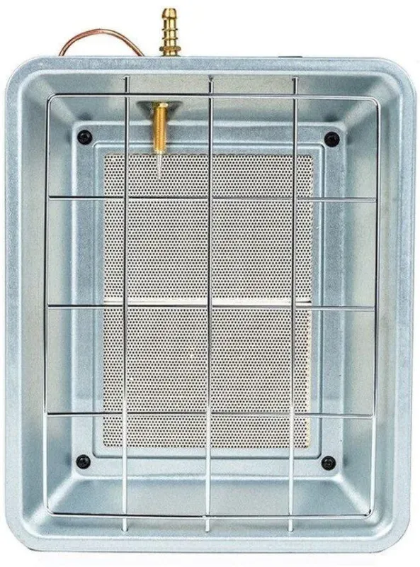 Газовий інфрачервоний обігрівач 3,4 кВт RAVANSON BRI-85N + газовий редуктор Bradas 37 мбар (BRI-85N) - зображення 4