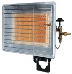 Газовий інфрачервоний обігрівач 3,4 кВт RAVANSON BRI-85N + газовий редуктор Bradas 37 мбар (BRI-85N)