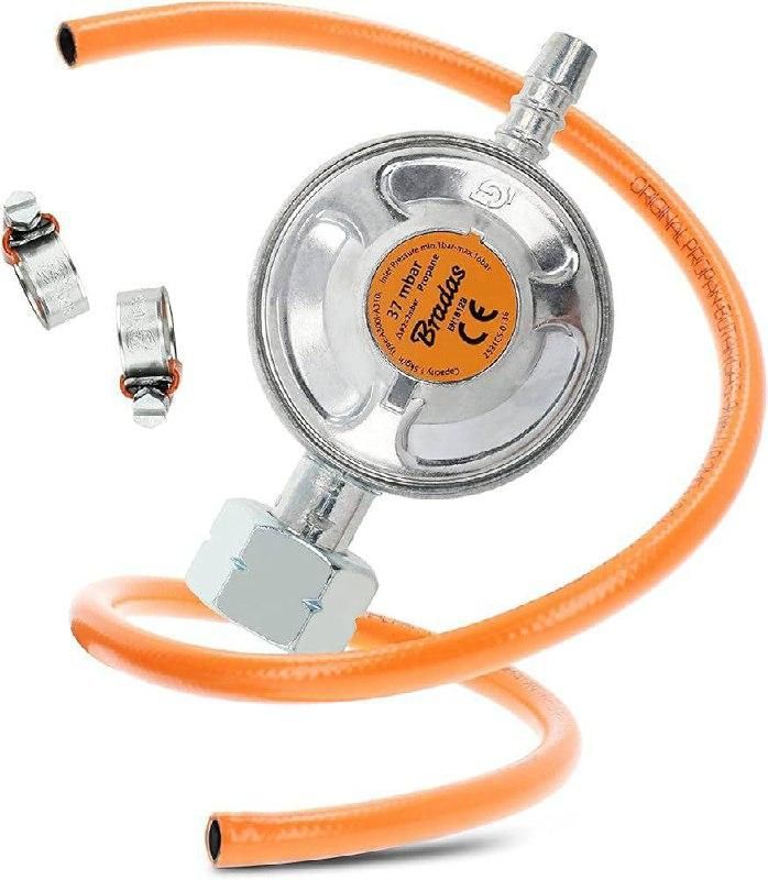 Газовий інфрачервоний обігрівач 3,4 кВт RAVANSON BRI-85N + газовий редуктор Bradas 37 мбар (BRI-85N) - изображение 3