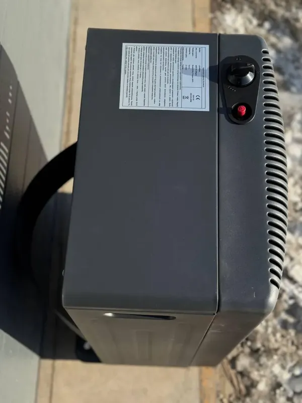 Портативний газовий обігрівач 4200 Вт Royal GH 500 + комплект для підключення (редуктор, шланг, прокладка, хомути-зажими) (GH500) - зображення 6