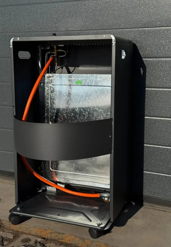 Портативний газовий обігрівач 4200 Вт Royal GH 500 + комплект для підключення (редуктор, шланг, прокладка, хомути-зажими) (GH500) - зображення 8