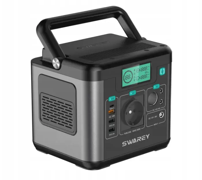 Зарядна станція SWAREY S160 потужність 300 Вт, ємність 222 Вт*год, швидка зарядка 65W, MPPT (S160) - зображення 3