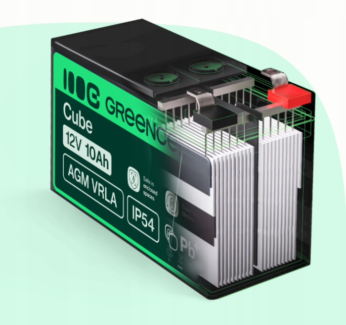 Акумулятор Green Cell AGM VRLA 12V 120Ah IP54 не потребує облуговування (термін служби - 5 років) (AGM31) - зображення 6