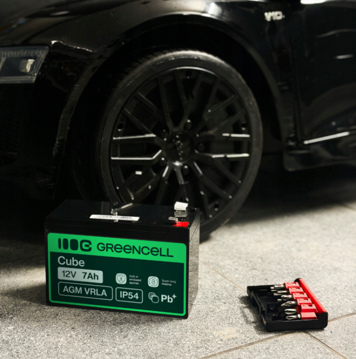 Акумулятор Green Cell AGM VRLA 12V 120Ah IP54 не потребує облуговування (термін служби - 5 років) (AGM31) - зображення 9