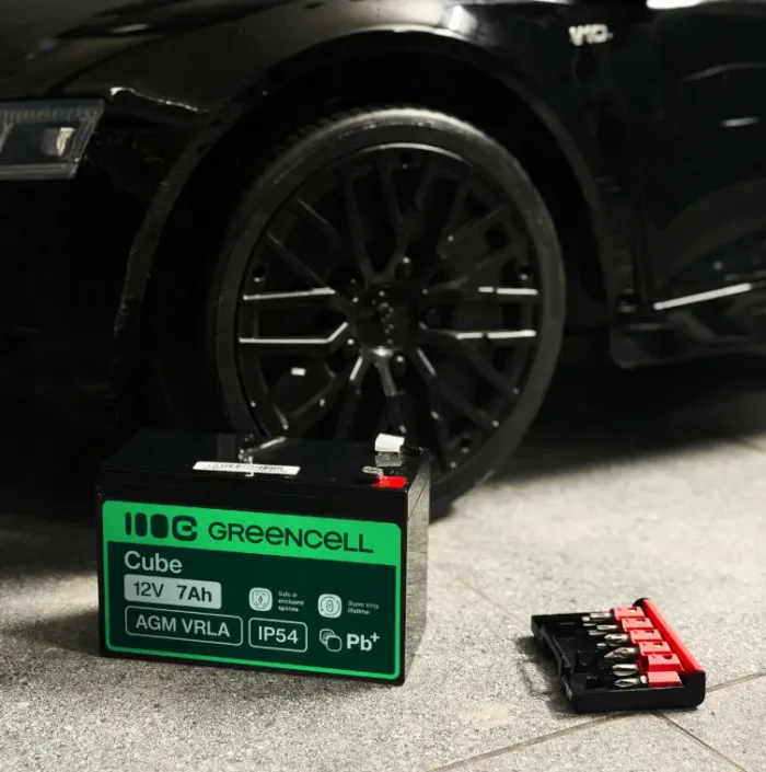 Акумулятор Green Cell AGM VRLA 12V 120Ah IP54 не потребує облуговування (термін служби - 5 років) (AGM31) - зображення 9