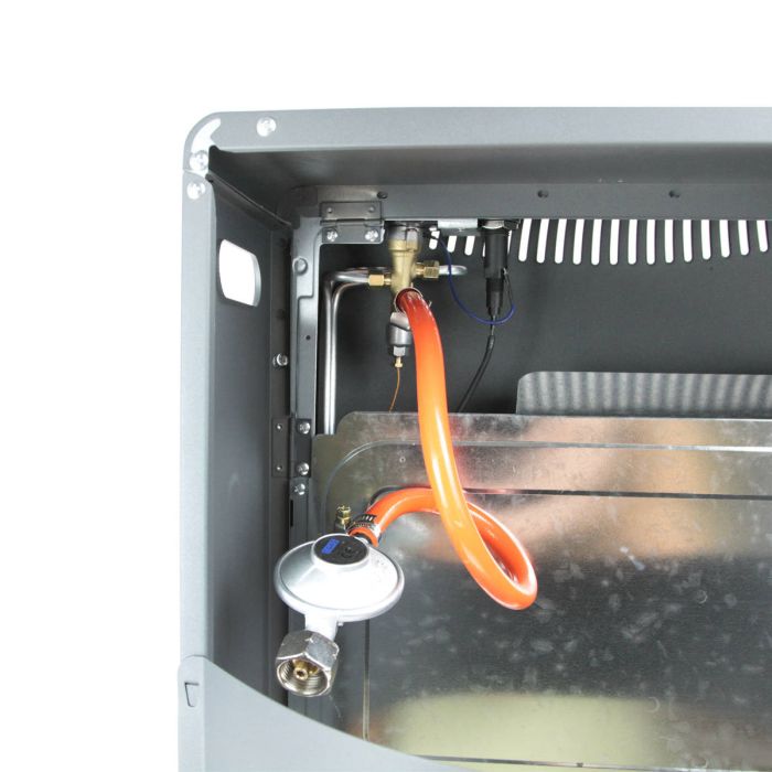 Портативний газовий обігрівач Gas Heater 3 режими потужності (1500 Вт, 2800 Вт, 4200 Вт) з редуктором та шлангом (Польща) (G1011) - зображення 10