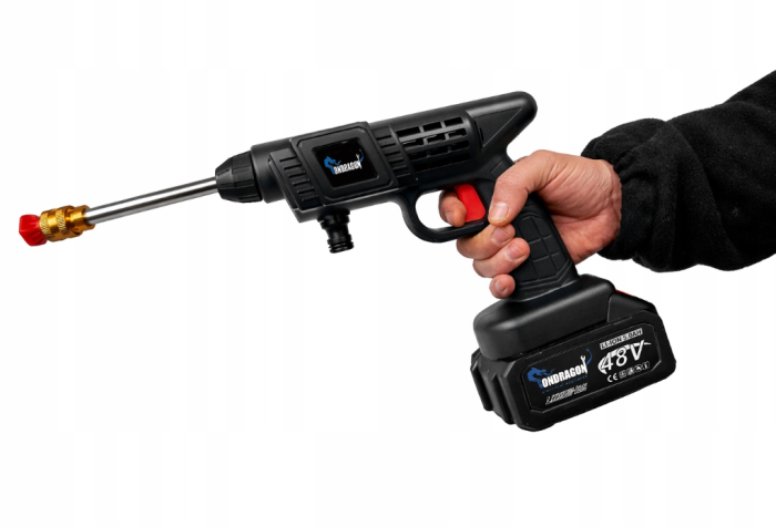 Акумуляторна мийка високого тиску Ondragon 48V + 2 акумулятори (Польща) (OD9011B) - зображення 4