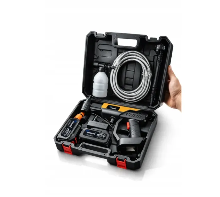 Акумуляторна мийка високого тиску Ondragon 66V + 2 акумулятори (Польща) (OD9186) - изображение 10