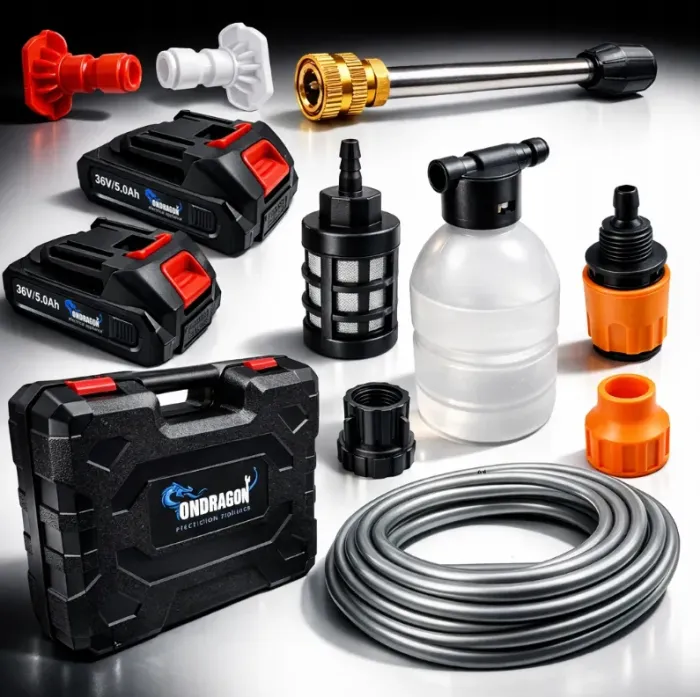 Акумуляторна мийка високого тиску Ondragon 36V + 2 акумулятори (Польща) (OD9011) - зображення 10