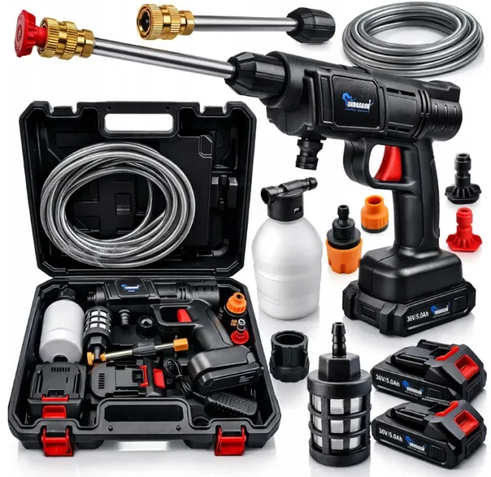 Акумуляторна мийка високого тиску Ondragon 36V + 2 акумулятори (Польща) (OD9011) - зображення 1