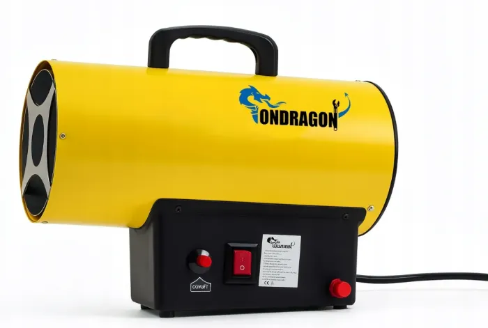 Газовий обігрівач / Газова теплова гармата (дуйка) 15 кВт Ondragon (Пропан/Бутан) + шланг і редуктор (Польща) (OD5103) - зображення 3