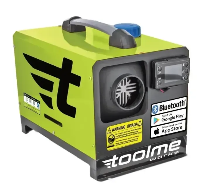 Дизельний автономний обігрівач 9 кВт TOOLME TM188 (230V/12V/24V) керування Bluetooth (Android / iOS) + пульт ДК (TM188) - зображення 1