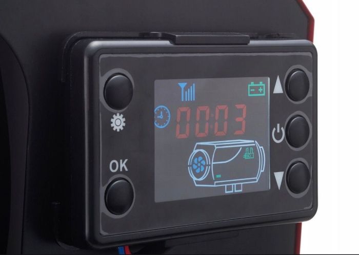 Дизельний автономний обігрівач 9 кВт TOOLME TM188 (230V/12V/24V) керування Bluetooth (Android / iOS) + пульт ДК (TM188) - зображення 3