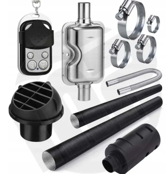 Дизельний автономний обігрівач 9 кВт TOOLME TM188 (230V/12V/24V) керування Bluetooth (Android / iOS) + пульт ДК (TM188) - зображення 8