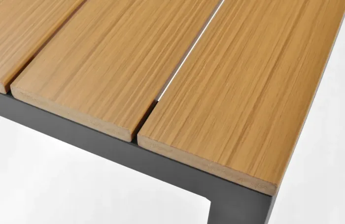 Комплект садових меблів LAGOS (кутовий диван + столик) зі сталі, з подушками, Сірий (Польща) (14-212) - зображення 8