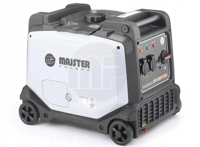 Інверторний бензиновий електрогенератор 3,8 кВт MAJSTER POLSKA MP0662 з AVR, тихий, з мідною обмоткою (Польща) (MP0662) - зображення 3
