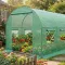 Садова теплиця 24 м² (8 х 3 х 2 м) з вікнами, армована плівка UV-4, труба 25 мм, Польща (29100)