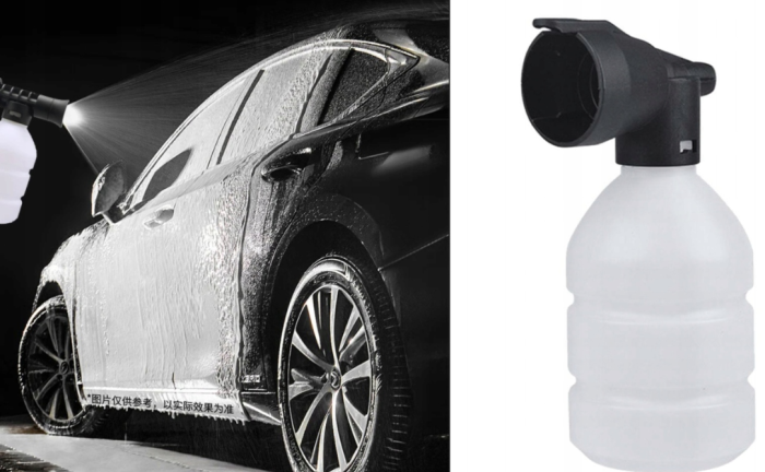 Акумуляторна мийка високого тиску MAJSTER PRO MP-0360 1000 Вт 60 бар, 2 АКБ 4Ah, піногенератор (Польща) (MP0360) - изображение 6