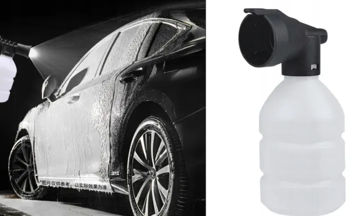 Акумуляторна мийка високого тиску MAJSTER PRO MP-0360 1000 Вт 60 бар, 2 АКБ 4Ah, піногенератор (Польща) (MP0360) - изображение 6