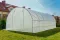 Теплиця садова 24 м² Funfit Garden (8 х 3 х 2 м) з армованою плівкою UV-4, з вікнами, Прозора (Польща) (4812)