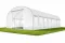Теплиця садова 24 м² Funfit Garden (8 х 3 х 2 м) з армованою плівкою UV-4, з вікнами, Прозора (Польща) (4812)