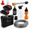 Акумуляторна мийка високого тиску LEO TOOLS 36V + 2 акумулятори (Польща) (LE120)