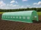 Теплиця садова посилена Primaveo 36 м² (12 × 3 × 2 м) 20 вікон, армована плівка UV-4, оцинкований каркас 25 мм (Зелена) (G1351)