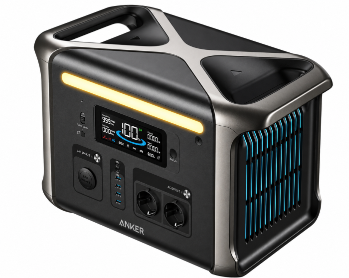 Портативна зарядна станція Anker SOLIX F1500 1536 Вт·год 1800 Вт LiFePO4 UPS (A1772311) (F1500) - зображення 2