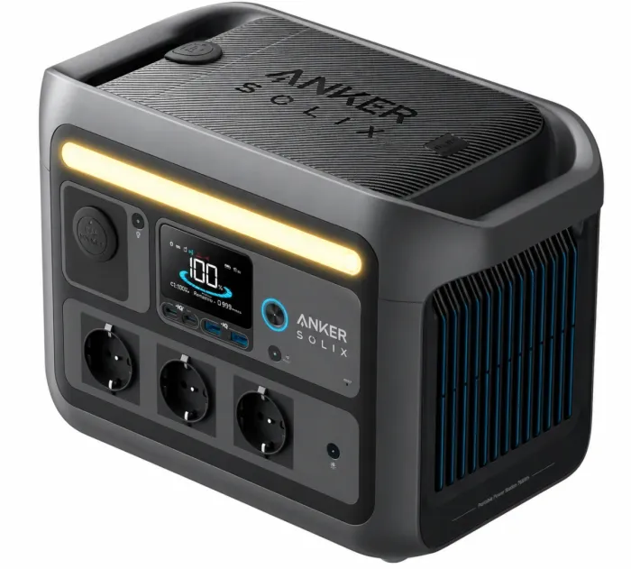 Портативна зарядна станція Anker SOLIX C800X 768 Вт·год 1200 Вт LiFePO4 з UPS, X-Boost 1600 Вт (C800X) - изображение 2