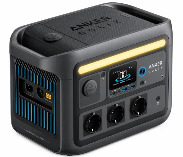 Портативна зарядна станція Anker SOLIX C800X 768 Вт·год 1200 Вт LiFePO4 з UPS, X-Boost 1600 Вт (C800X) - изображение 3
