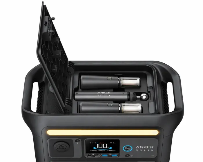 Портативна зарядна станція Anker SOLIX C800X 768 Вт·год 1200 Вт LiFePO4 з UPS, X-Boost 1600 Вт (C800X) - изображение 6
