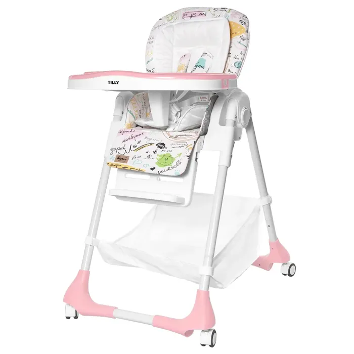 Стілець для годування BABY TILLY Bistro T-641/2 Rose - изображение 1