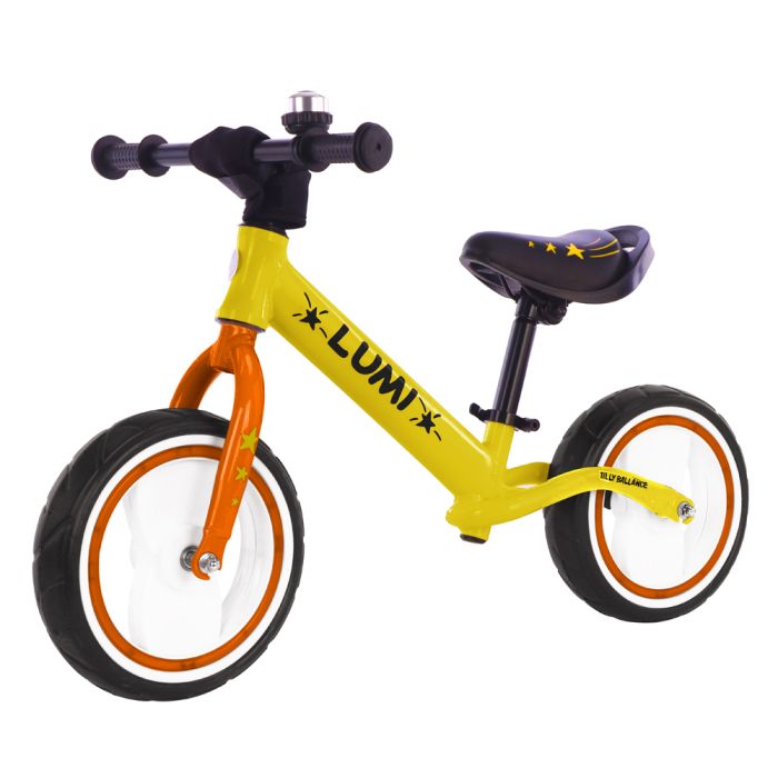 Біговел BALANCE TILLY 12" Lumi T-212521 Yellow - зображення 1