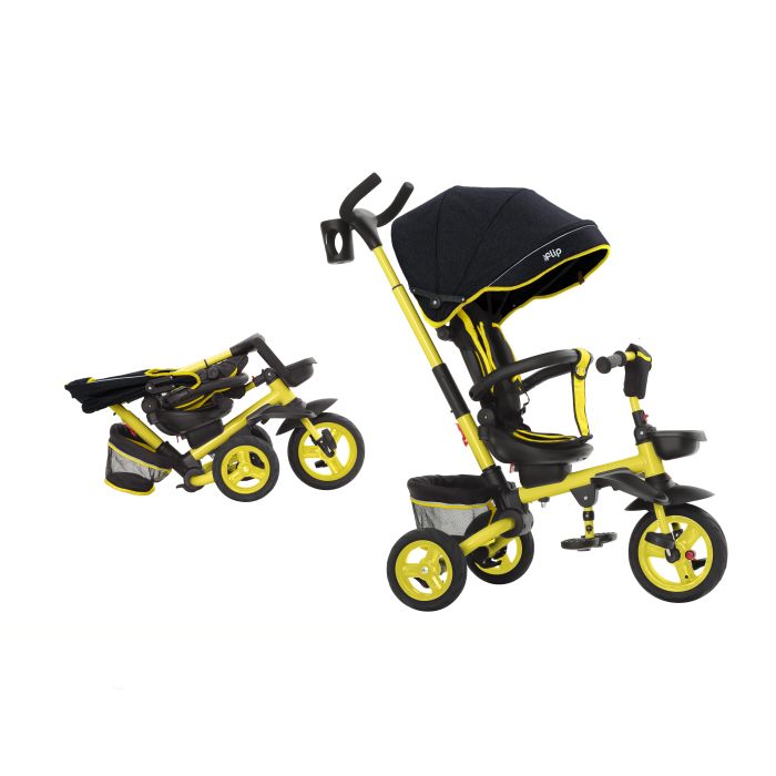 Велосипед триколісний TILLY FLIP T-390/1 Жовтий - зображення 1