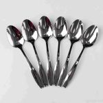 Набір столових ложок 6 штук із нержавіючої сталі 21 см ложки столові прилади для сервірування столу HP-16978-13 (HP-16978-13)