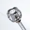 Скляний свічник Crystal Pillar 17 см на стіл декоративний HP-7-27 (HP-7-27)