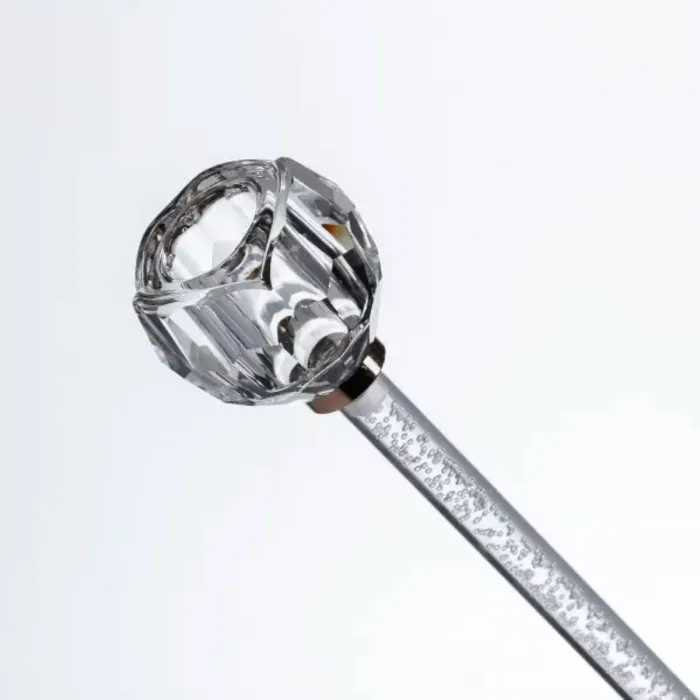 Підсвічник скляний Crystal Pillar 27 см на круглій основі HP-7-25 (HP-7-25) - зображення 4