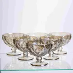 Набір креманок Citrine 300 мл HP-19-283 6 шт десертна ваза тарілка для десертів прозорий (HP-19-283)